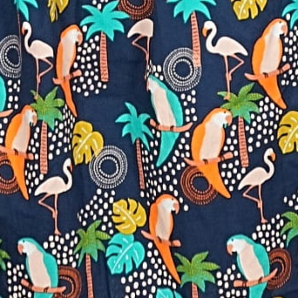 Retrolicious Tropical Bird Skirt - Picture 3 of 3